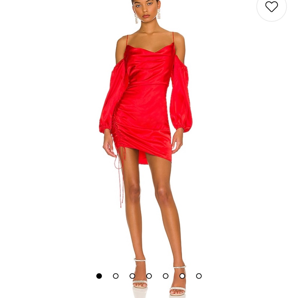 Marsey Dress in Red